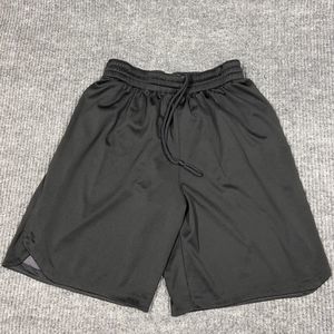 Adidas Shorts‎ Mens 26 Black Athletic Climalite Running Basketball Active